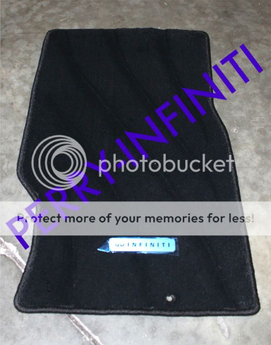 Oem infiniti premium floor mat set MyG37